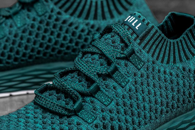 Deep / Turquoise Nobull Deep Teal Knit Runner Women's Running Shoes | CA H1724A